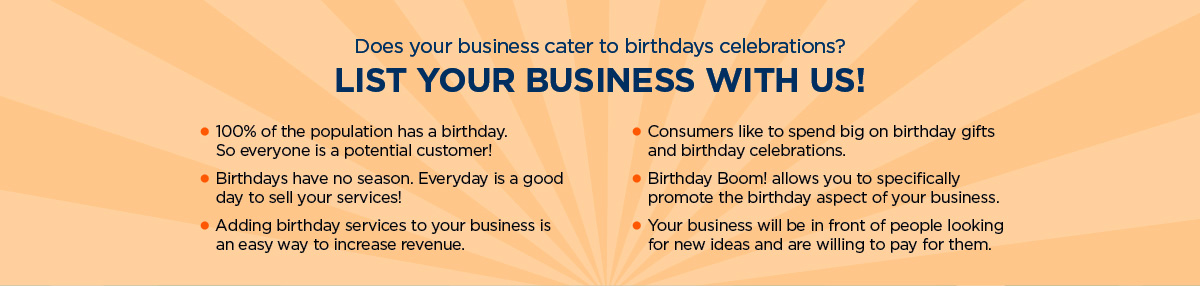 Birthday BOOM!